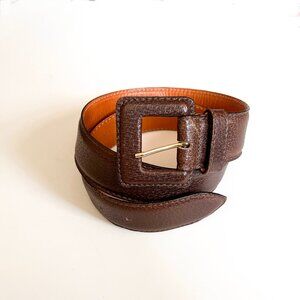 MaxMara Brown Leather Belt